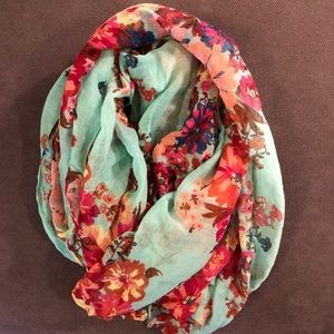 Target Seafoam Floral Scarf